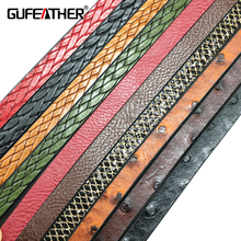 GUFEATHER P02/10MM jewelry accessories/pu Leather cord/diy choker/jewelry findings/components leather bracelet material 2024 - buy cheap
