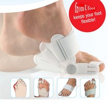 Newest PEEK 24 hours Enhanced Big Toe Hallux Valgus Orthopedic Bunion Protector Orthotics Toe Separator Foot Care 2024 - buy cheap