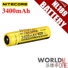 NITECORE NL189 18650 3400mAh 3.7V 12.6Wh Li-ion Rechargeable Battery with PCB Protected for LED Flashlight 10PCS/LOT (WF-RB065) 2024 - buy cheap