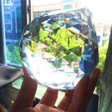 100 мм прозрачная ограненная хрустальная люстра K9, запчасти, подвеска, шар, солнечный Ловец, свадебное украшение для дома fengshui Sphere 2024 - купить недорого