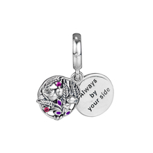 Always By Your Side Dangle Charm Fits Pandora Bracelet 925 Sterling Silver Beads for Woman DIY Jewelry Making Wholesale 2024 - buy cheap