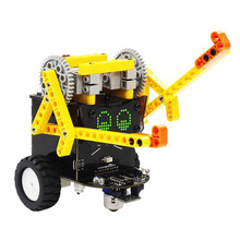 Горячая графическая Боевая версия Omibox Scratch Programmable Smart Robot Car Kit высокотехнологичные игрушки программируемые игрушки для детей 2024 - купить недорого