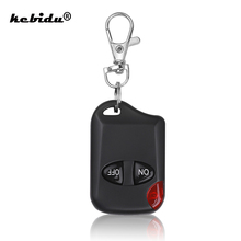 kebidu ON/OFF Wireless RF Remote Control 433 MHz Electric Gate Garage Door Remote Control Key Fob Controller Red LED Indicator 2024 - buy cheap