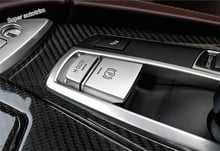 Lapetus-Zapatero eléctrico de freno de mano, embellecedor de cubierta de botón de estacionamiento "P" para BMW X3 / X4 / X5 F15 / X6 F16 2024 - compra barato