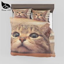 Dream NS 3D Effect Prints Very cute cat Comforter shell pillowcase single size children Bed room Home textiles Bedding set SMY21 2024 - buy cheap