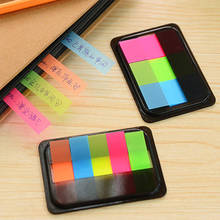 2019 Candy Rainbow Color Memo Pad Sticky Notes Memo Notebook Sticker Label Stationery Papelaria Escolar School Supplies 2024 - buy cheap