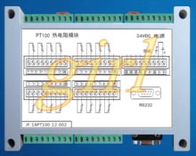 A 16 vias é pt100, módulo de aquisição de temperatura, que suporta modbus-rtu kingview rs485 + 232. 2024 - compre barato