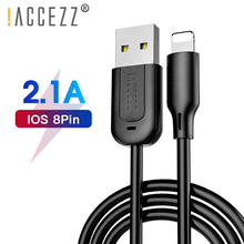 !ACCEZZ TPE USB Cable For iPhone X XS MAX XR 8 7 6 6S 5 5S Plus Lighting Charging Data Cable For Apple ipad Mini Charge Cord 3M 2024 - buy cheap