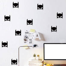 OS1584 9CMX10.5CM Batman Wall Sticker Baby Kids Nursery Wall Decal Removable Easy Batman Wall Vinyl Decals Free Shipping 2024 - buy cheap