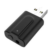 Soonhua-transmissor e receptor de áudio 2 em 1, transmissor e adaptador usb bt 5.0 de áudio estéreo e cabo de áudio de 3.5mm 2024 - compre barato