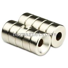 20PCS Super Strong Round Neodymium Countersunk Ring Magnets 12 mm x 5 mm Hole: 4 mm Rare Earth N35 2024 - buy cheap