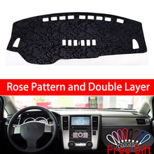 Rose Pattern For Nissan Tiida C11 2005 2006 2007 2008 2009 2010  Car Stickers Car Decoration Car Accessories Interior Car Decals 2024 - buy cheap