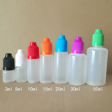 50pcs 3/5/10/15/20/30/50ml LDPE Empty Plastic Squeezable Bottle E Liquid Dropper Vials Sample Eye Drops Refillable Bottles 2024 - buy cheap