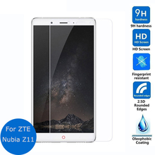 10 pçs/lote originais de vidro temperado 9 h à prova de explosão-película protetora protetor de tela para zte nubia z11 5.5 polegada 2024 - compre barato