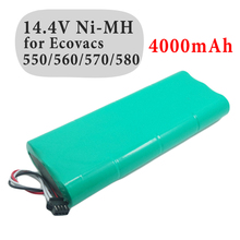 Replacement 14.4V 4000mAh NIMH Vacuum Cleaner Battery For Ecovacs Deebot D58/D56/D54 Deepoo 540/550/560/570/580 2024 - buy cheap