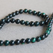 8mm Fashion Green Azurite Chrysocolla Semi Finished Stone Beads DIY Loose Bead 15inch Jewelry Making Girls Women Gifts Wholesale 2024 - buy cheap