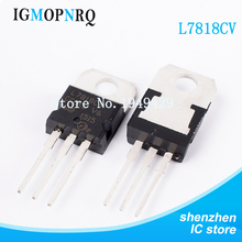 10PCS/Lot L7818CV L7818 7818 Triode Transistor  New TO-220 Wholesale Electronic 2024 - buy cheap
