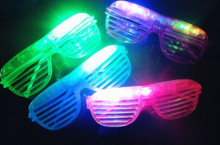 Free Shipping Glow party glasses fashion light up flash LED glasses glowing classic toys decorative party mask 10pcs/lot 2024 - buy cheap