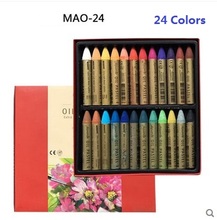MUNGYO  MAO series Extra smooth water soluble Oil Pastel 12/24 colors pigment ART drawing paint 2024 - buy cheap
