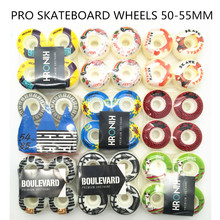 Pro Cheap Price Extreme Sports Skateboard Parts Colorful Skateboarding Graphic PU Skate Wheels 51-55mm Rodas for Skate Board 2024 - buy cheap