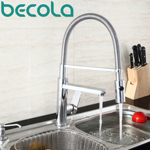 becola Hot Sell Fashionable Kitchen Faucet Sink Tap Pull out Spray Kitchen Mixer free shipping CH-8013 2024 - buy cheap