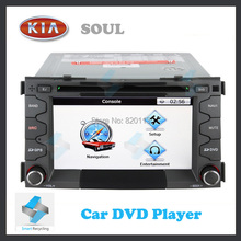 Car DVD KIA SOUL TV GPS Radio touch screen stable quality HD LCD monitor with iPod function 2024 - купить недорого