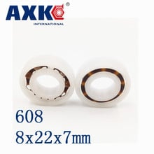 Axk 608 Pom (10pcs) Plastic Bearings 8x22x7mm Glass Balls 8*22*7mm 2024 - buy cheap