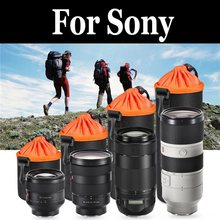 Camera Thick Lens Pouch Case Plush Cover Waterproof Drawstring For sony SD15 a6000 a6300 a6400 a6500 a7 a7R a7S a9 a99 II III 2024 - buy cheap