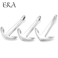 Stainless Steel Anchor High Polished Hole 4mm Bracelet Hooks Clasp Jewelry Making Findings DIY Supplies Accessories Wholesale 2024 - buy cheap