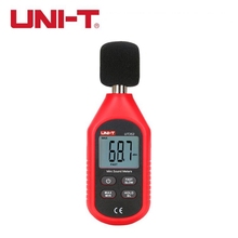 UNI T-Mini medidor de Medidor de nivel de sonido Digital UT353, detector de ruido y Audio, herramienta de diagnóstico, 30 ~ 130db, retención de datos, retroiluminación LCD 2024 - compra barato