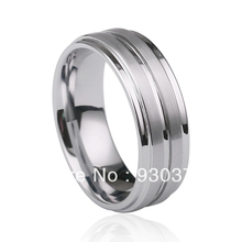 Free shipping customize tungsten  Jewelry wedding bands for man 2024 - buy cheap