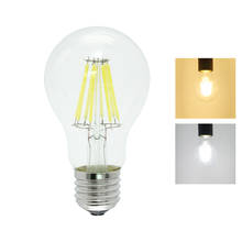 Spiral Light LED Filament Bulb 2W 4W 6W 8W E27 Retro Vintage Lamps Decorative Lighting Dimmable Edison Lamp Glass Shell 2024 - buy cheap