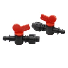 1/2 Inch Hose Barbed Bypass Valve With Lock Nut Garden Water Waterstop Connectors Watering Irrigation Pipe Tube Switch 2 Pcs 2024 - buy cheap