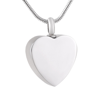 Jj9851 jóia gravável em branco, coração, colar memorial urn, porta-cinzas, pingente para lembrança, para mulheres 2024 - compre barato