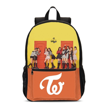 Mochila Escolar de lona con dos estampados para niña adolescente, conjunto de mochilas escolares de dibujos animados, estuche para lápices, 2020 2024 - compra barato