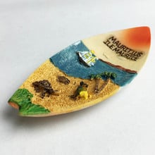 Exotic Mauritius canoe Travel Souvenir Fridge Magnets 2024 - buy cheap