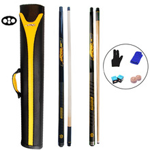 3142 S2 Break Cue Punch Jump Cue Pool Cue Stick 12.75mm 11.5mm Tip Black White Color with Pool Cue Case Set China 2024 - buy cheap