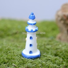 1 Pcs/lot 2 Style Mini Tower Resin Small Buildings 3.5cm Fairy Garden Decor Crafts Home Decor DIY Tower Miniature Garden 2024 - buy cheap