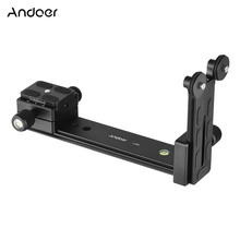 Andoer Telephoto Lens Support Long Lens Holder Bracket Height Adjustable Compatible for Arca-Swiss RRS Benro Kirk Markins Mount 2024 - buy cheap