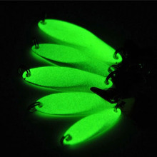 1PCS Luminous Fishing Lures artificial bait lure metal lure treble hook Baits 5g 7g 10g 14g 21g  jig wobbler lure 2024 - buy cheap
