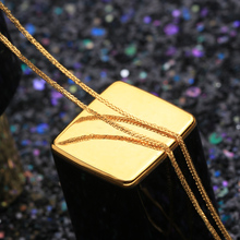 FENASY-cadena de oro rosa amarillo y blanco de 18K, collar de oro puro de 18K, el mejor regalo para mujeres 2024 - compra barato
