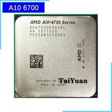 AMD APU A10 6700 APU A10 6700k AD6700OKA44HL розетка FM2 четырехъядерный процессор 3,7 ГГц 2024 - купить недорого