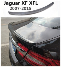 Spoiler de fibra de carbono para asa traseira, acessório para carro, para modelos jaguar xf, xfl 2008, 2009, 2010, 2011, 2012, 2013, 2014, 2015 2024 - compre barato