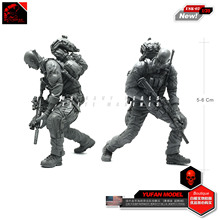 Yufan Model 1/35 Resin Figure Modern Seal Reconnaissance Force Resin Soldier Element Usk-02 2024 - buy cheap