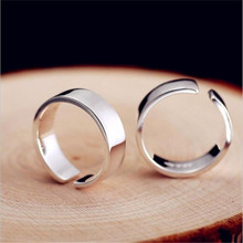 LULU-PIG 925 Silver Ring Korean Version Of Fashion Simple Creative Naked Ring Temperament Open Ring R0209 2024 - buy cheap
