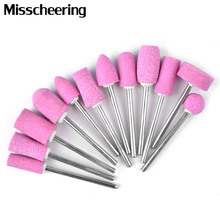 12Pcs Ceramic Nail Drill Bits Electric Manicure Head Replacement Device For Manicure Pedicure Polishing Mill Cutter Nail Files 2024 - buy cheap