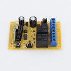 Dc 12 v 2ch 24 v 10a relé sem fio interruptor de controle remoto sistema receptor transmissor para porta controle acesso lâmpada led - especificações