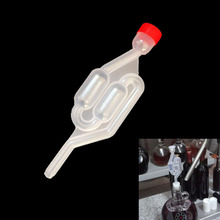 Válvula de retención unidireccional para fermento de vino, accesorio de escape de alta calidad, para fermentación casera, 17cm 2024 - compra barato
