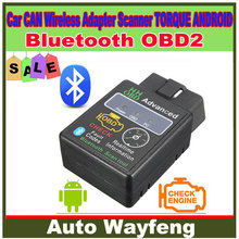 2015 HH OBD MINI ELM327 v1.5 черный Bluetooth OBD2 автомобильный беспроводной адаптер Сканер TORQUE ANDROID Бесплатная доставка 2024 - купить недорого