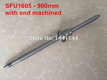 1pc SFU1605 Ball Screw  900mm BK12/BF12 end machined + 1pc 1605 BallScrew Nut for CNC Router 2024 - buy cheap